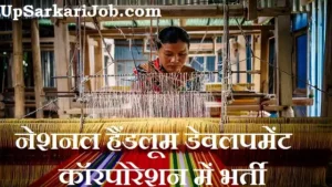 NHDC Bharti 2026: नेशनल हैंडलूम डेवलपमेंट कॉरपोरेशन में मैनेजर व अन्य पदों पर भर्ती