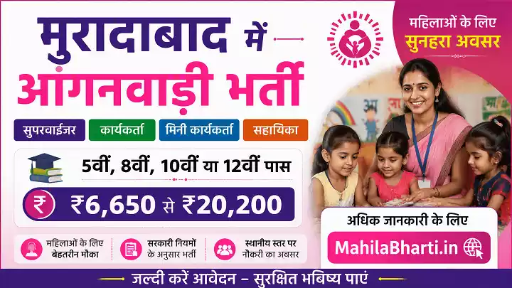 Moradabad Anganwadi Bharti Moradabad Anganwadi Vacancy