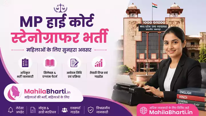 MP High Court Steno Online Form