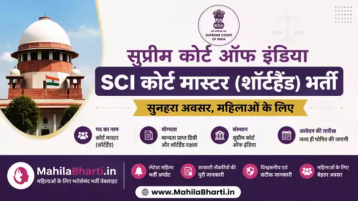Supreme Court SCI Court Master Online Form
